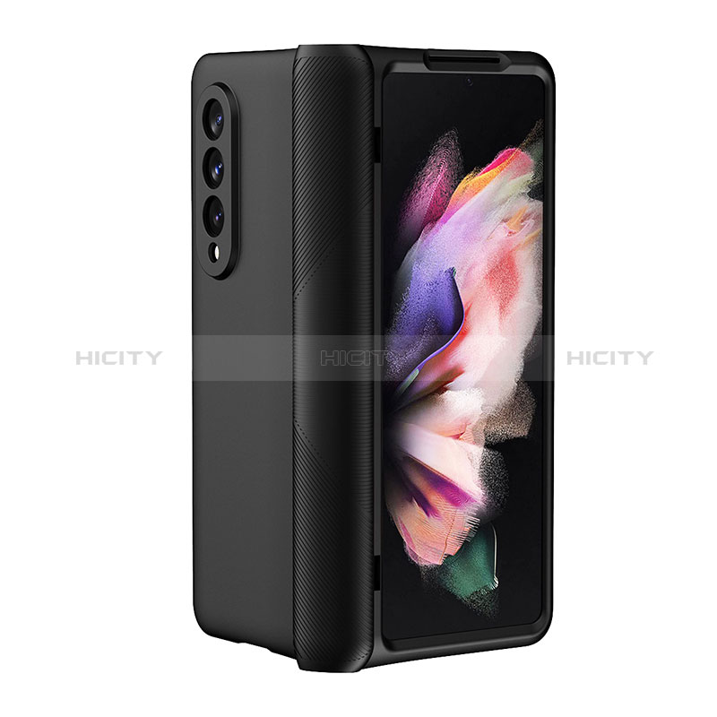 Coque Plastique Rigide Etui Housse Mat R01 pour Samsung Galaxy Z Fold3 5G Noir Plus