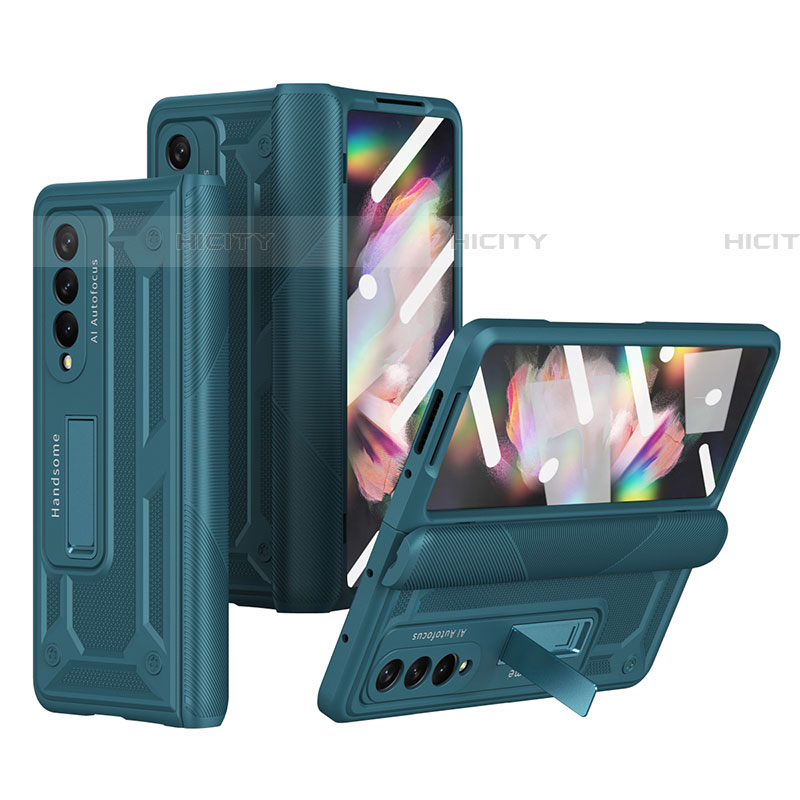 Coque Plastique Rigide Etui Housse Mat R03 pour Samsung Galaxy Z Fold4 5G Vert Plus