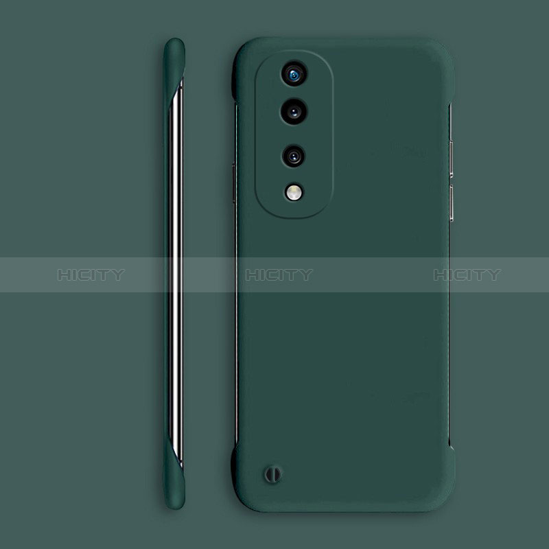 Coque Plastique Rigide Etui Housse Mat Sans Cadre P01 pour Huawei Honor 70 Pro 5G Vert Nuit Plus