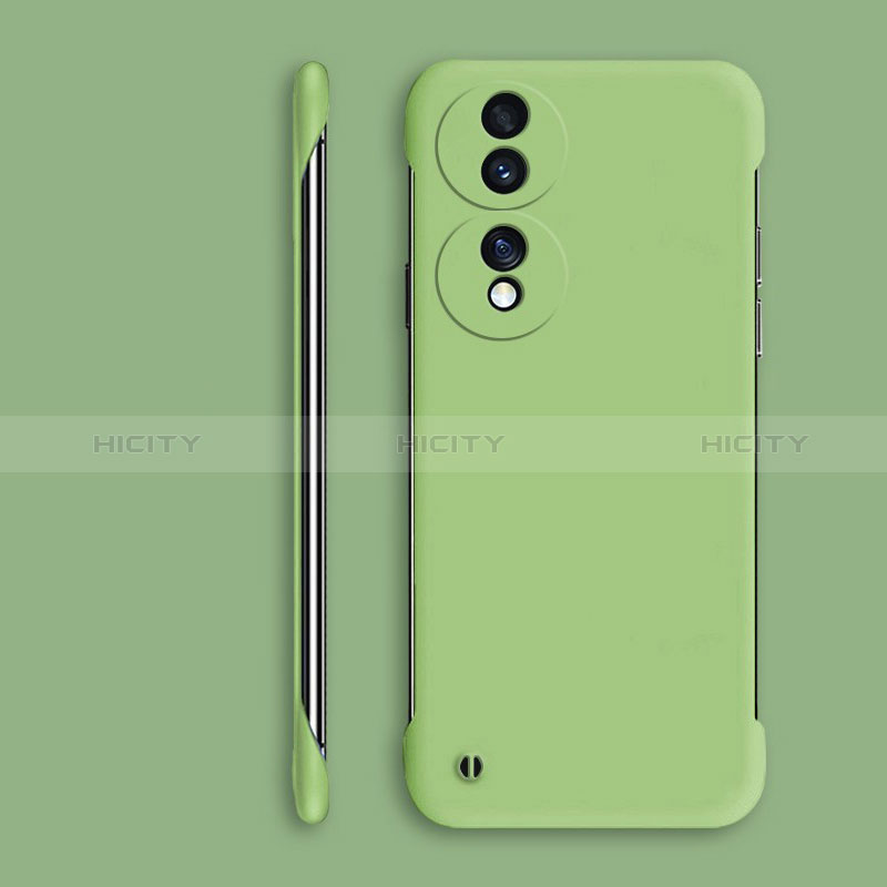 Coque Plastique Rigide Etui Housse Mat Sans Cadre P01 pour Huawei Honor X7b Pastel Vert Plus