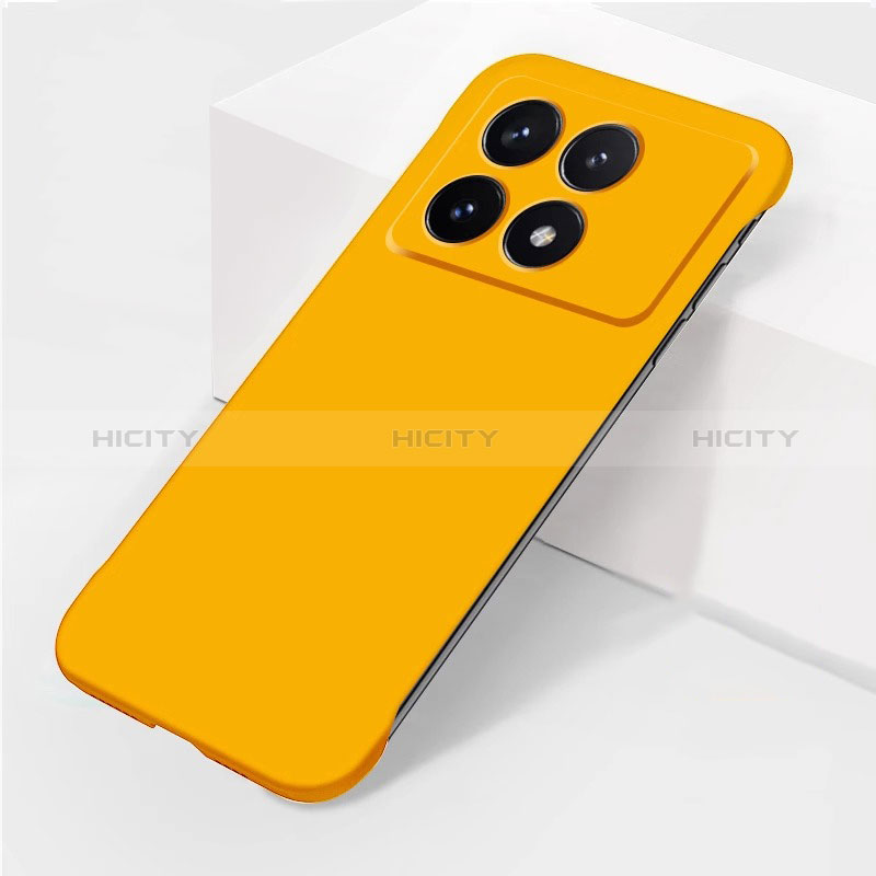 Coque Plastique Rigide Etui Housse Mat Sans Cadre P02 pour Xiaomi Redmi K70 5G Jaune Plus