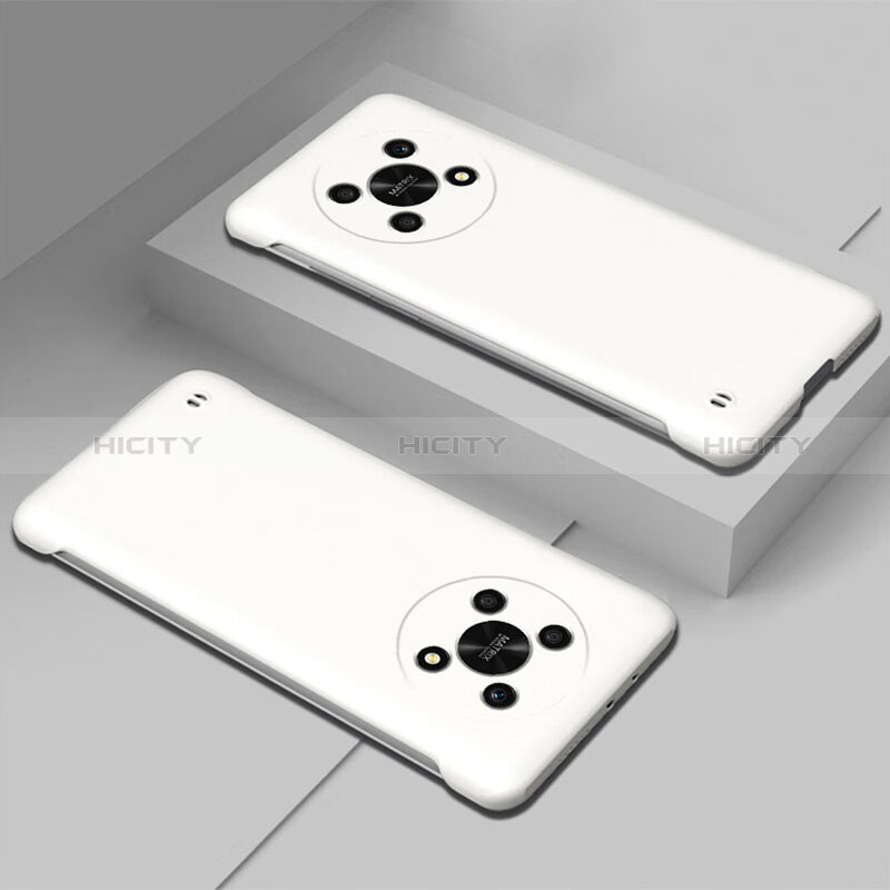 Coque Plastique Rigide Etui Housse Mat Sans Cadre pour Huawei Honor Magic4 Lite 5G Blanc Plus