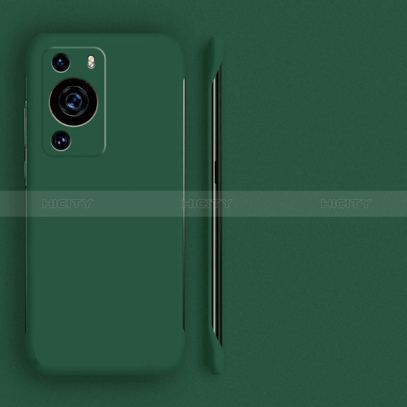 Coque Plastique Rigide Etui Housse Mat Sans Cadre pour Huawei P60 Pro Vert Nuit Plus