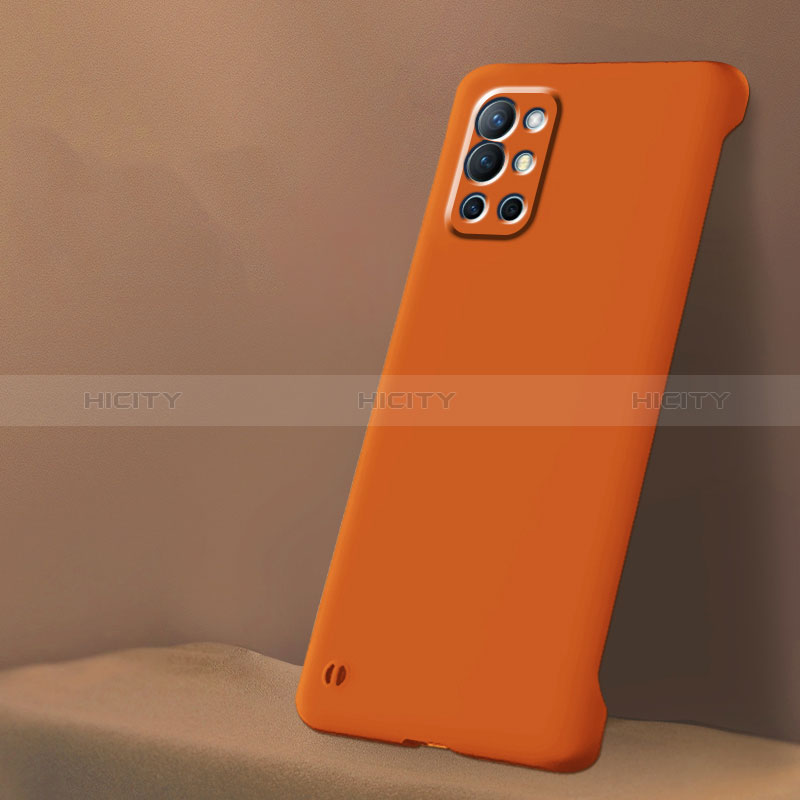 Coque Plastique Rigide Etui Housse Mat Sans Cadre pour OnePlus 9R 5G Orange Plus