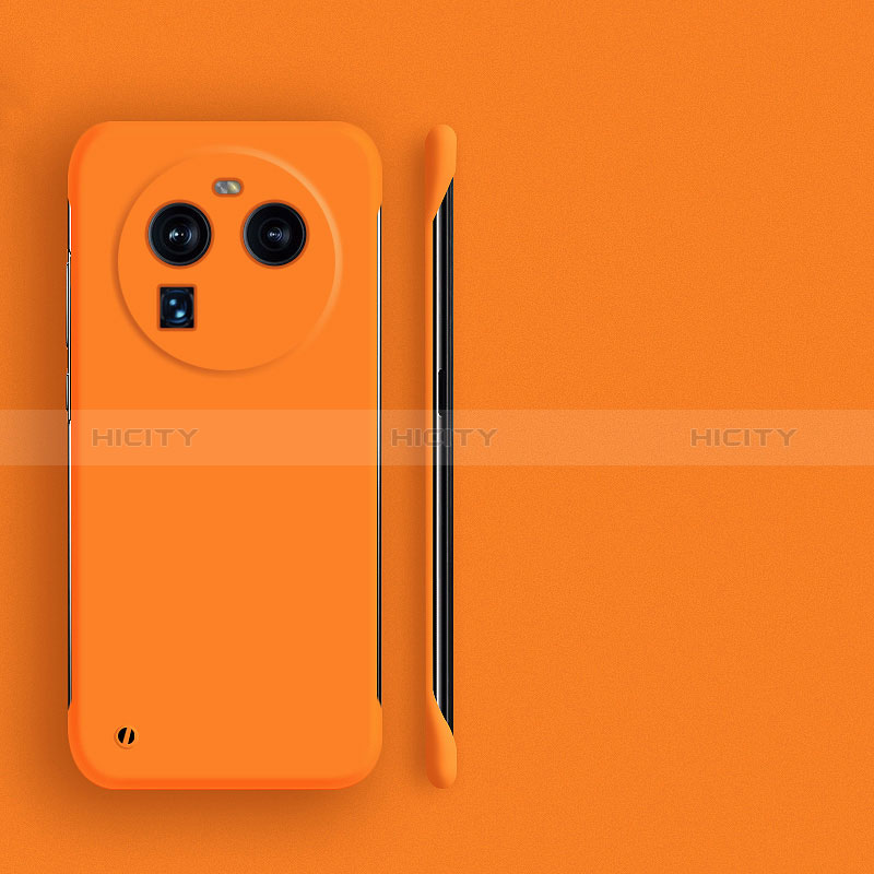 Coque Plastique Rigide Etui Housse Mat Sans Cadre pour Oppo Find X6 5G Orange Plus