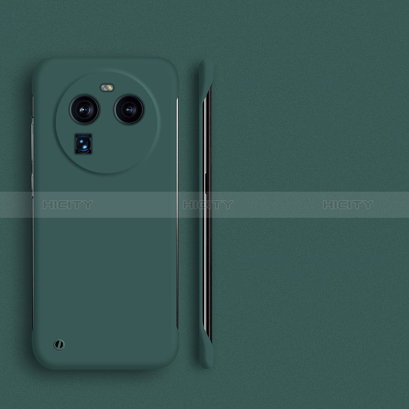 Coque Plastique Rigide Etui Housse Mat Sans Cadre pour Oppo Find X6 Pro 5G Vert Plus