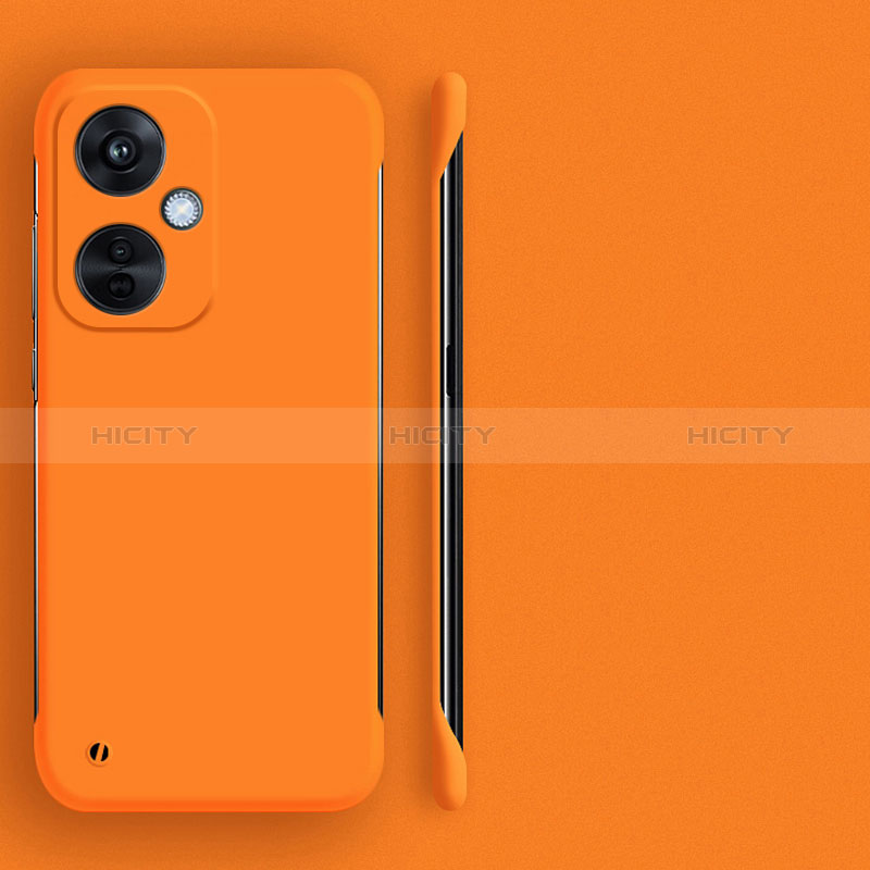 Coque Plastique Rigide Etui Housse Mat Sans Cadre pour Oppo K11x 5G Orange Plus