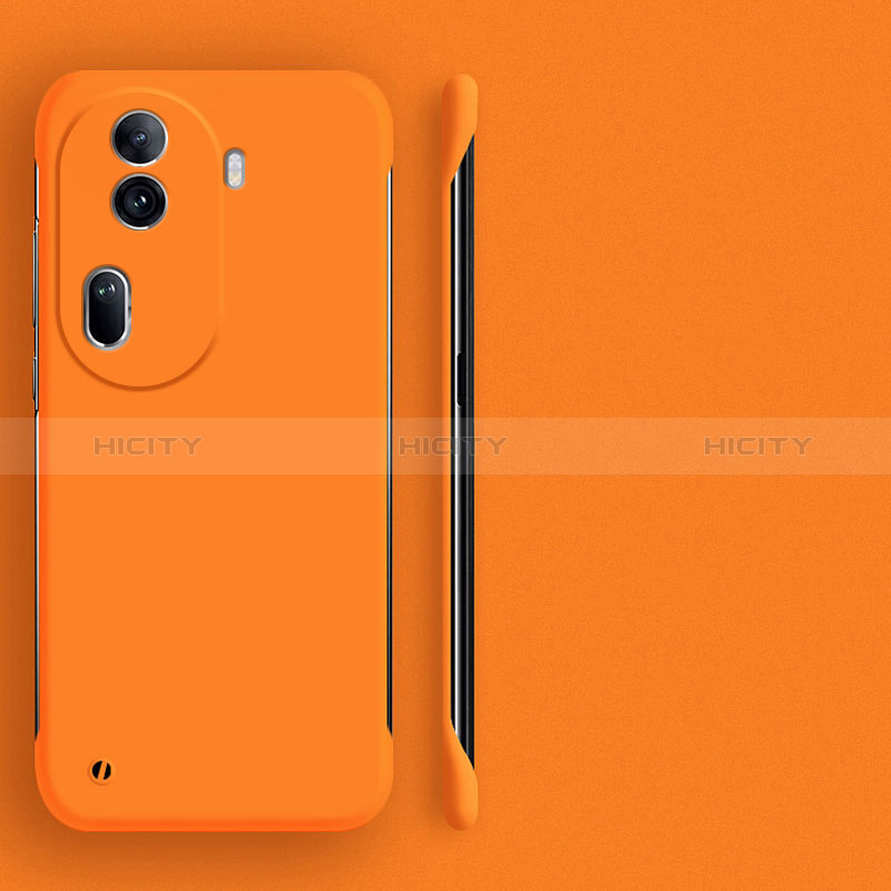 Coque Plastique Rigide Etui Housse Mat Sans Cadre pour Oppo Reno11 Pro 5G Orange Plus