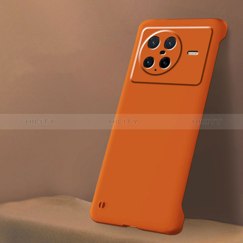 Coque Plastique Rigide Etui Housse Mat Sans Cadre pour Vivo X Note Orange Plus