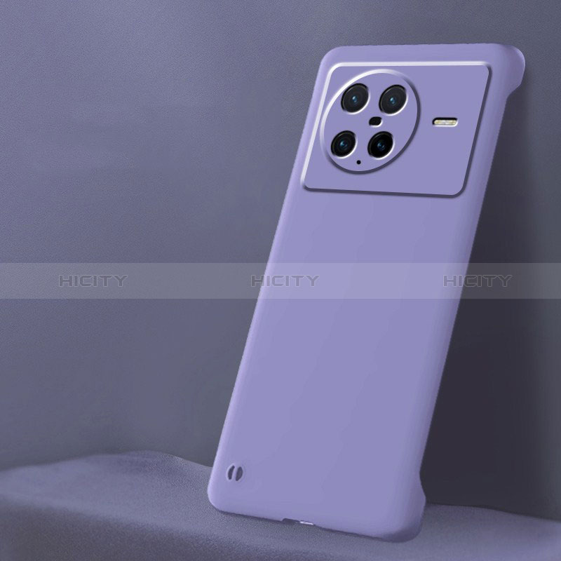 Coque Plastique Rigide Etui Housse Mat Sans Cadre pour Vivo X Note Violet Clair Plus