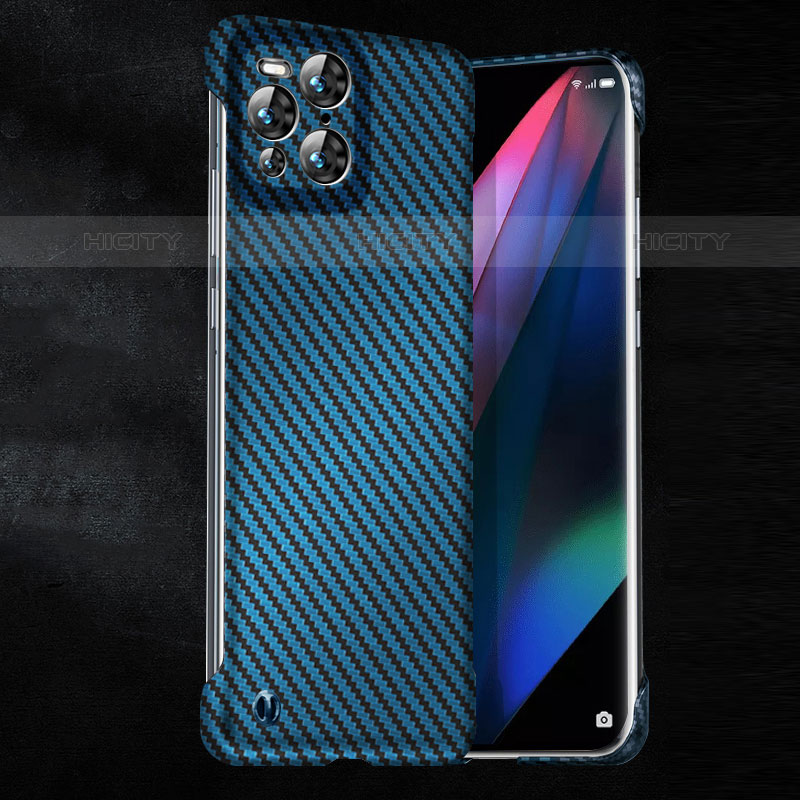 Coque Plastique Rigide Etui Housse Mat Serge pour Oppo Find X3 Pro 5G Plus