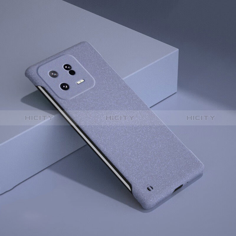 Coque Plastique Rigide Etui Housse Mat YD2 pour Xiaomi Mi 13 5G Gris Lavende Plus