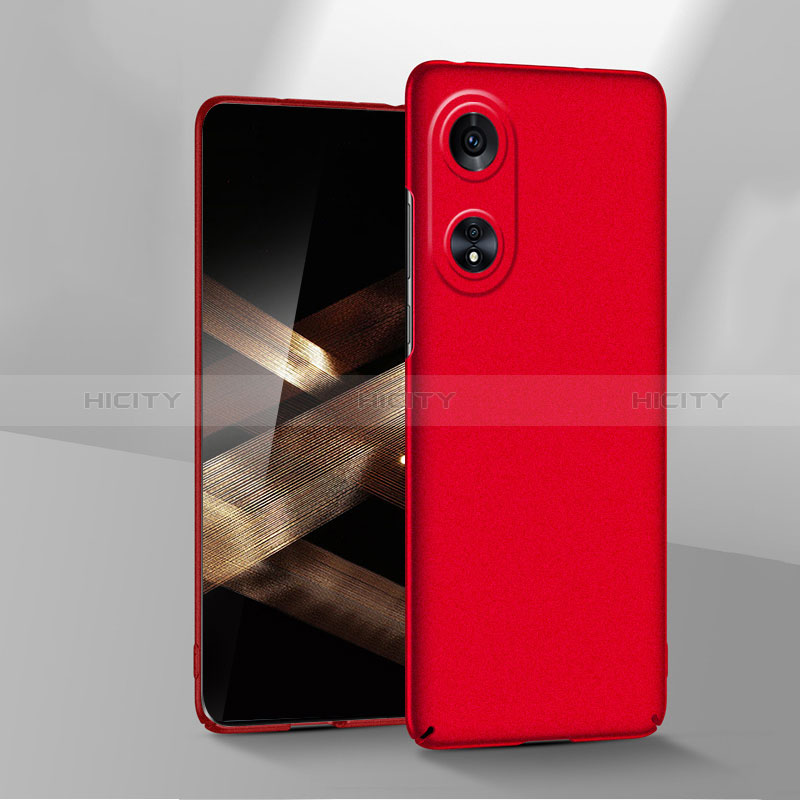 Coque Plastique Rigide Etui Housse Mat YK1 pour Huawei Honor X5 Plus Rouge Plus