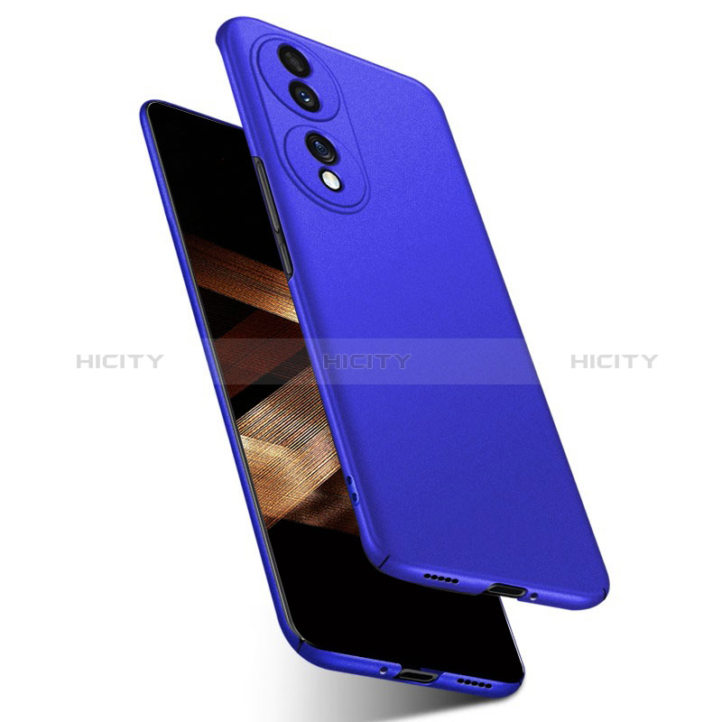 Coque Plastique Rigide Etui Housse Mat YK1 pour Huawei Honor X7b Bleu Plus