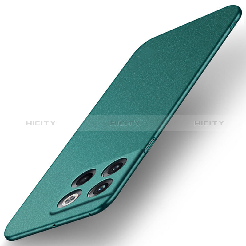 Coque Plastique Rigide Etui Housse Mat YK1 pour OnePlus 10T 5G Vert Plus