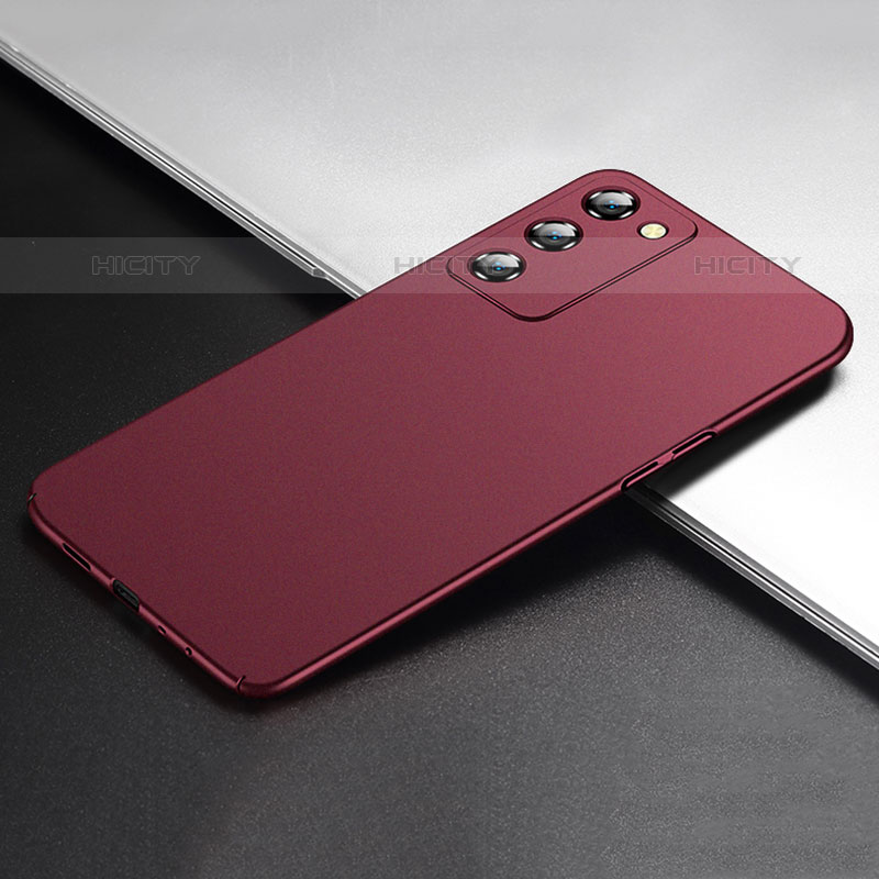 Coque Plastique Rigide Etui Housse Mat YK1 pour Oppo A53s 5G Rouge Plus