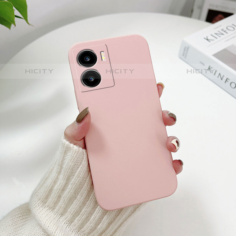 Coque Plastique Rigide Etui Housse Mat YK1 pour Vivo iQOO Z7x 5G Rose Plus