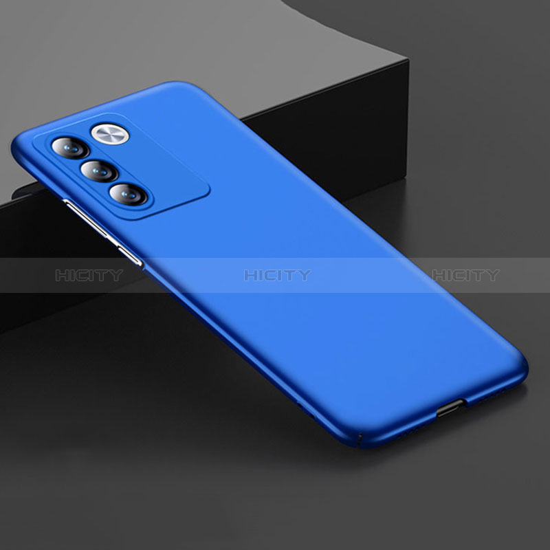 Coque Plastique Rigide Etui Housse Mat YK1 pour Vivo V27 5G Bleu Plus