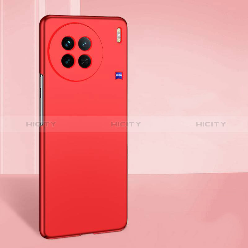 Coque Plastique Rigide Etui Housse Mat YK1 pour Vivo X90 Pro 5G Rouge Plus