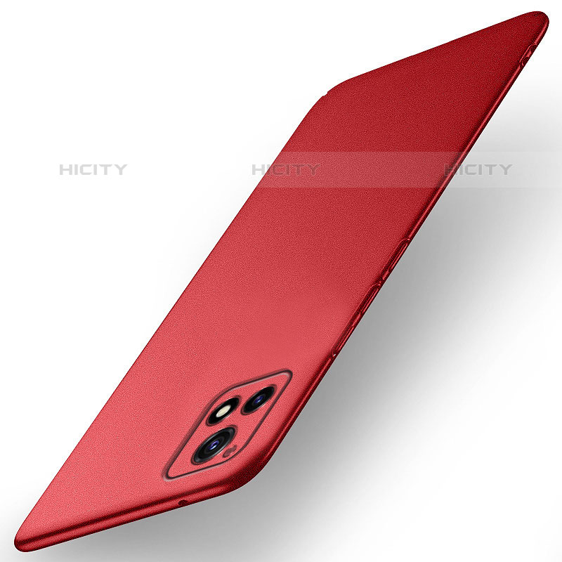 Coque Plastique Rigide Etui Housse Mat YK1 pour Vivo Y54s 5G Rouge Plus