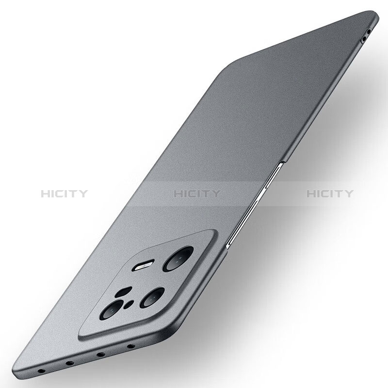 Coque Plastique Rigide Etui Housse Mat YK1 pour Xiaomi Mi 13 Pro 5G Gris Plus