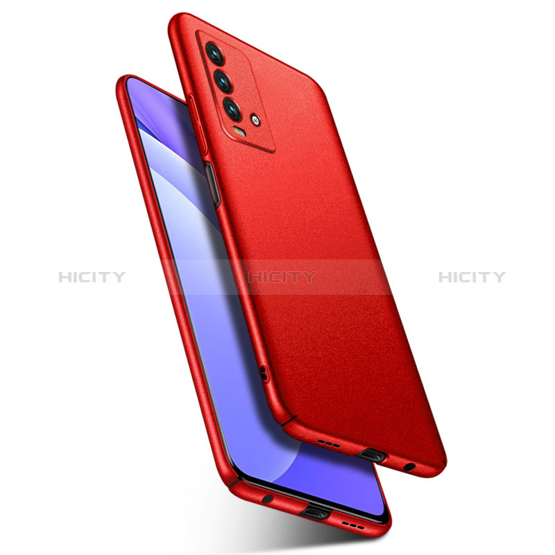 Coque Plastique Rigide Etui Housse Mat YK1 pour Xiaomi Redmi Note 9 4G Rouge Plus