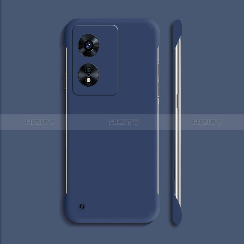 Coque Plastique Rigide Etui Housse Mat YK2 pour Oppo A1 Pro 5G Bleu Plus