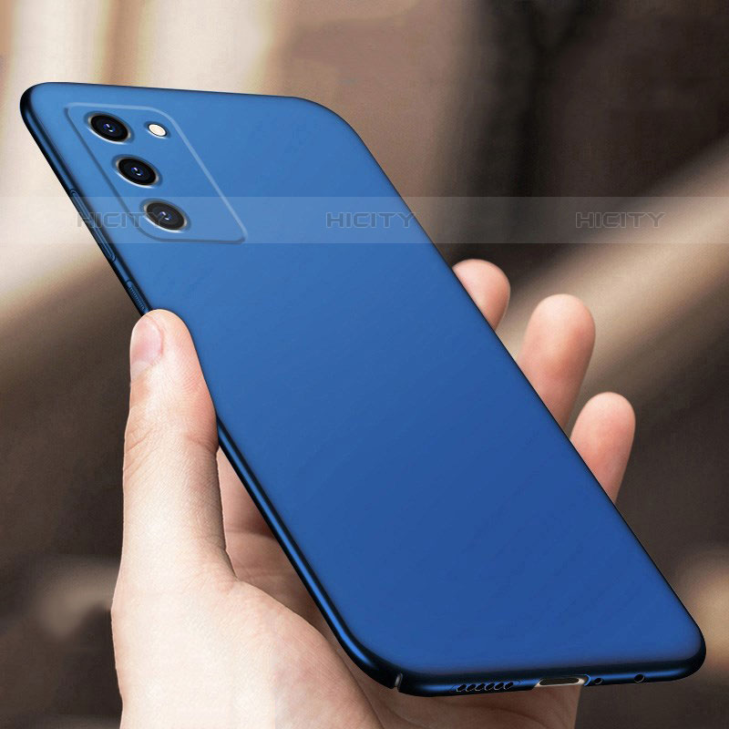 Coque Plastique Rigide Etui Housse Mat YK2 pour Oppo A55 5G Bleu Plus