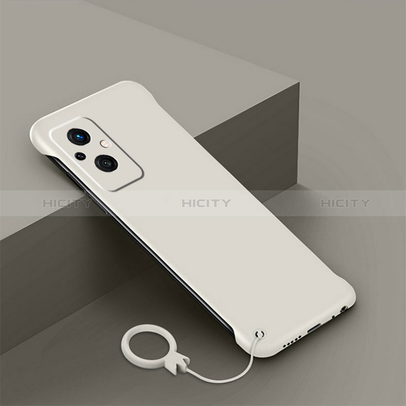 Coque Plastique Rigide Etui Housse Mat YK2 pour Oppo A96 5G Blanc Plus