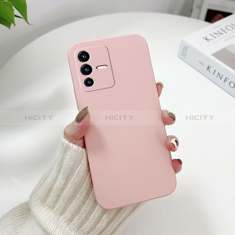 Coque Plastique Rigide Etui Housse Mat YK2 pour Vivo V23 5G Rose Plus