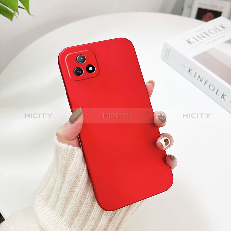 Coque Plastique Rigide Etui Housse Mat YK2 pour Vivo Y31s 5G Rouge Plus