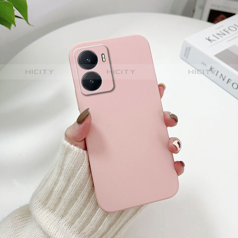 Coque Plastique Rigide Etui Housse Mat YK2 pour Vivo Y72t Rose Plus