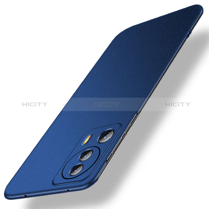 Coque Plastique Rigide Etui Housse Mat YK2 pour Xiaomi Mi 12 Lite NE 5G Bleu Plus