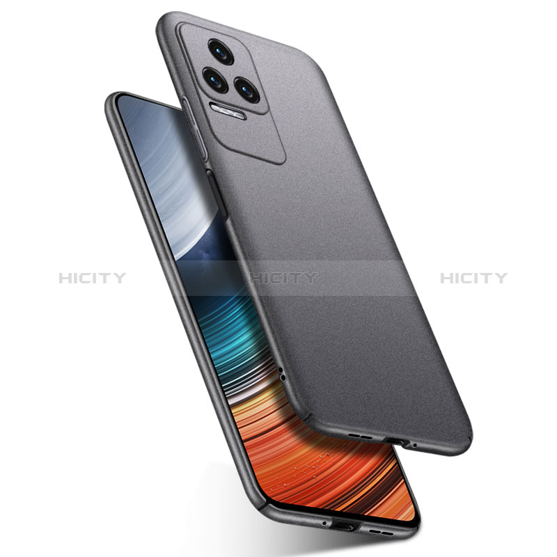 Coque Plastique Rigide Etui Housse Mat YK2 pour Xiaomi Poco F4 5G Gris Plus