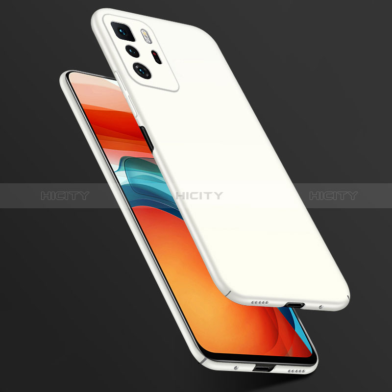 Coque Plastique Rigide Etui Housse Mat YK2 pour Xiaomi Poco X3 GT 5G Blanc Plus