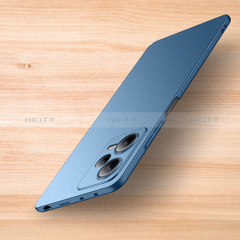Coque Plastique Rigide Etui Housse Mat YK2 pour Xiaomi Poco X5 5G Bleu Plus