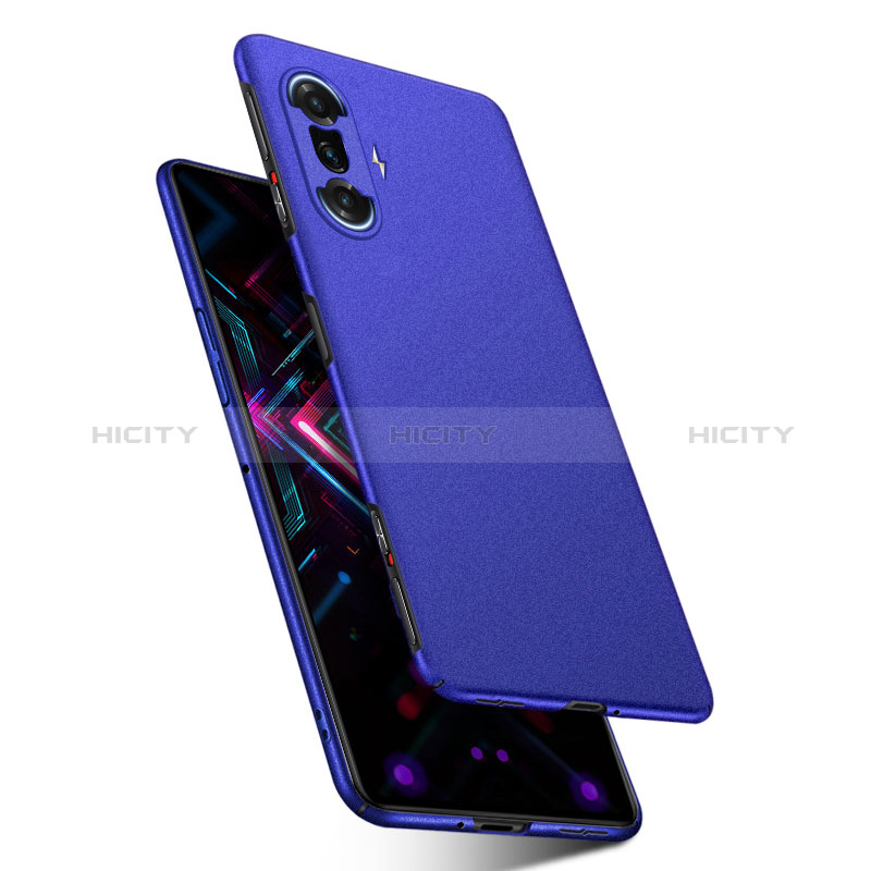 Coque Plastique Rigide Etui Housse Mat YK2 pour Xiaomi Redmi K40 Gaming 5G Bleu Plus