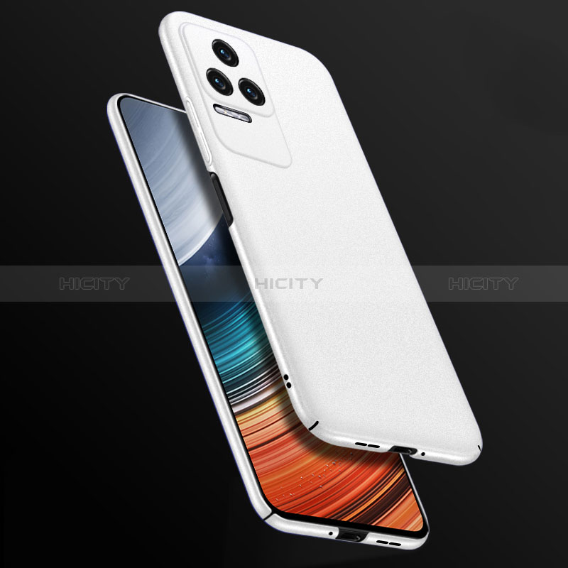 Coque Plastique Rigide Etui Housse Mat YK2 pour Xiaomi Redmi K40S 5G Blanc Plus