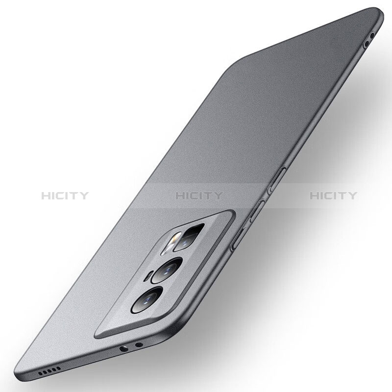 Coque Plastique Rigide Etui Housse Mat YK2 pour Xiaomi Redmi K60 5G Gris Plus