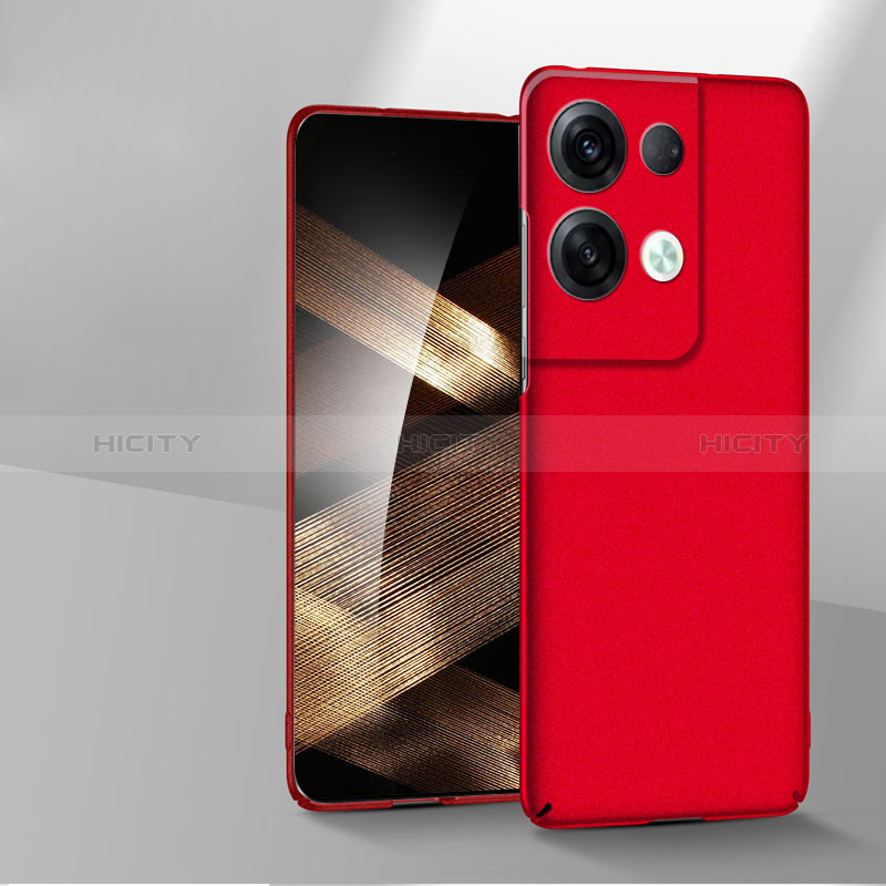 Coque Plastique Rigide Etui Housse Mat YK2 pour Xiaomi Redmi Note 13 5G Rouge Plus