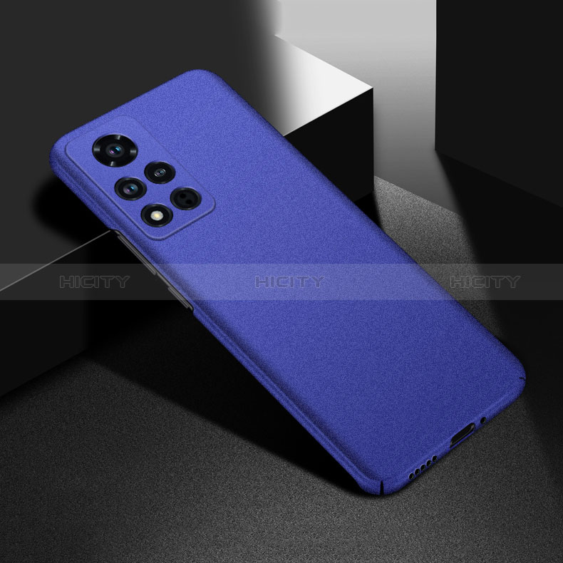 Coque Plastique Rigide Etui Housse Mat YK3 pour Huawei Honor V40 5G Bleu Plus