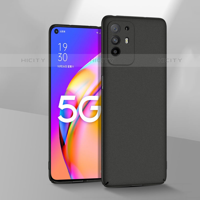 Coque Plastique Rigide Etui Housse Mat YK3 pour Oppo Reno5 Z 5G Noir Plus