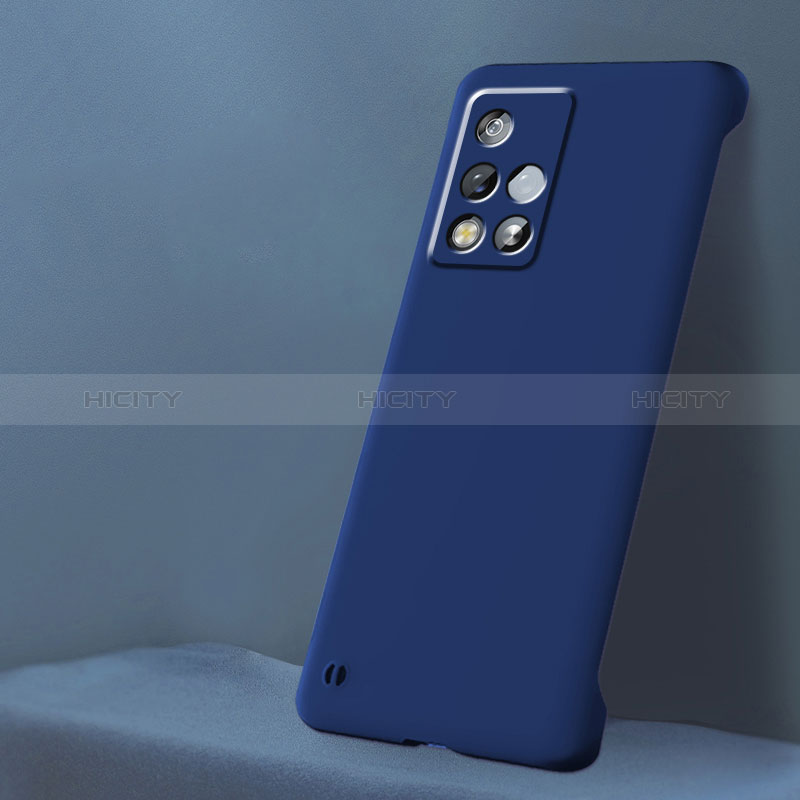 Coque Plastique Rigide Etui Housse Mat YK3 pour Xiaomi Poco M4 Pro 5G Bleu Plus