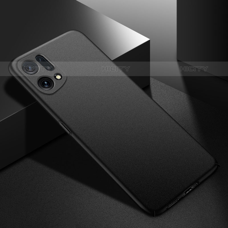 Coque Plastique Rigide Etui Housse Mat YK4 pour Oppo Find X5 Pro 5G Noir Plus