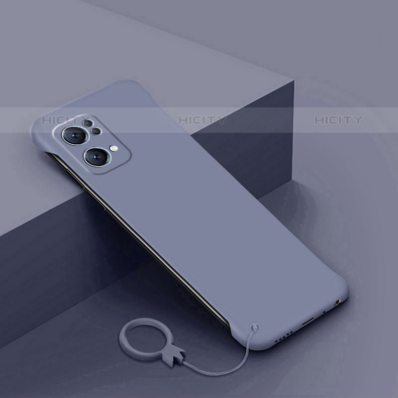 Coque Plastique Rigide Etui Housse Mat YK4 pour Oppo Reno7 Pro 5G Gris Lavende Plus