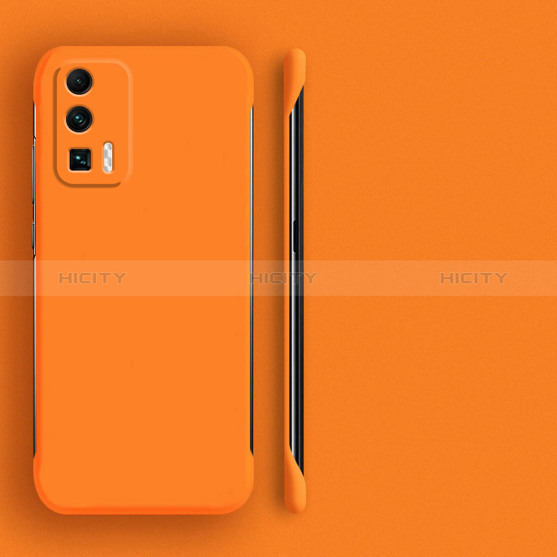 Coque Plastique Rigide Etui Housse Mat YK4 pour Xiaomi Redmi K60 Pro 5G Orange Plus