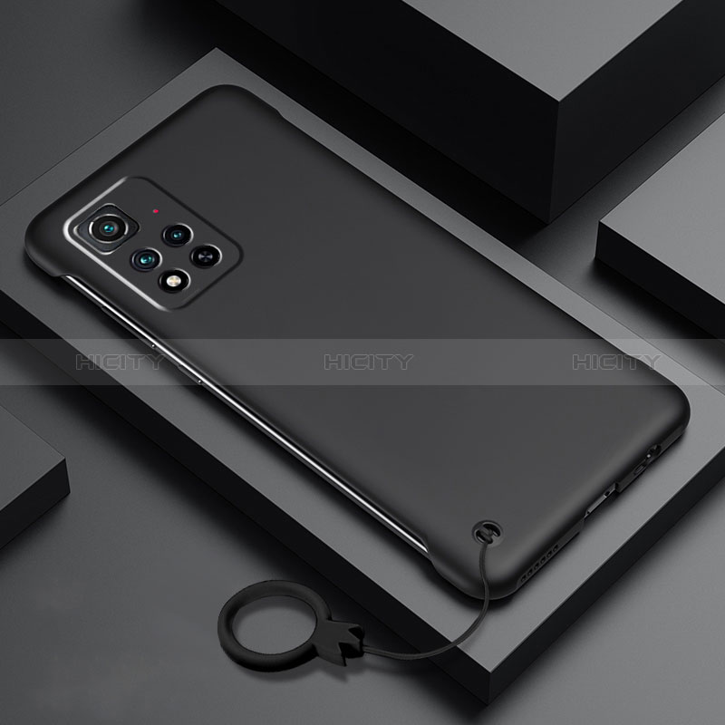 Coque Plastique Rigide Etui Housse Mat YK5 pour Xiaomi Mi 11i 5G (2022) Noir Plus
