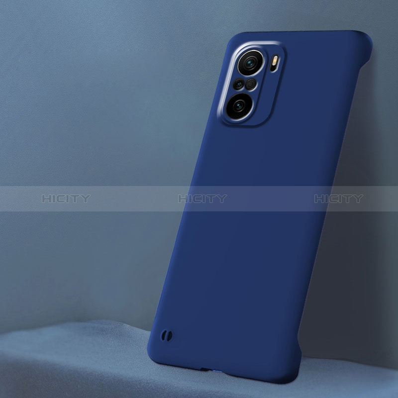 Coque Plastique Rigide Etui Housse Mat YK5 pour Xiaomi Poco F3 5G Bleu Plus