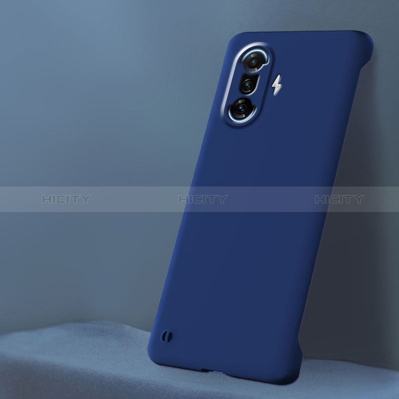 Coque Plastique Rigide Etui Housse Mat YK5 pour Xiaomi Poco F3 GT 5G Bleu Plus