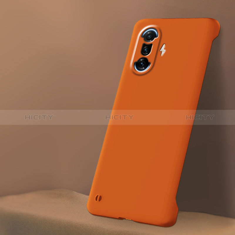 Coque Plastique Rigide Etui Housse Mat YK5 pour Xiaomi Poco F3 GT 5G Orange Plus